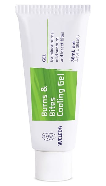 Burns & Bites Cooling Gel tube.
