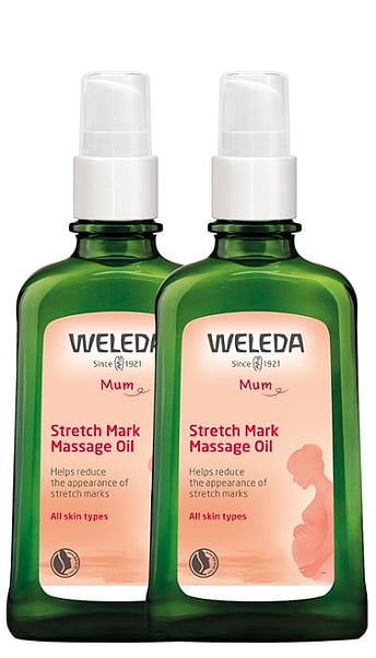 Stretch Mark Massage Oil 2 Pack