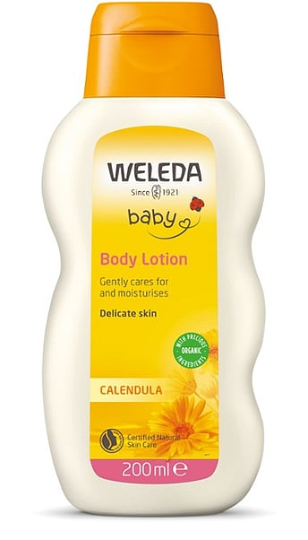 Natural Calendula Baby Cream Bath Weleda