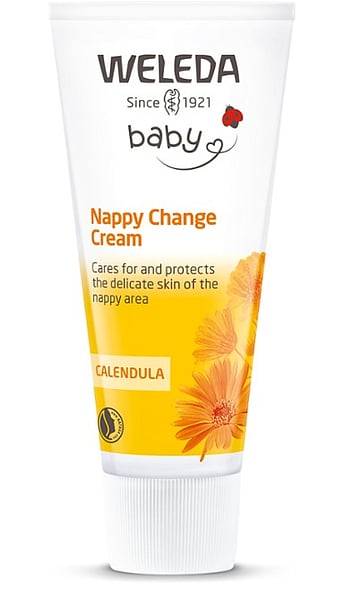 Natural Calendula Baby Cream Bath Weleda