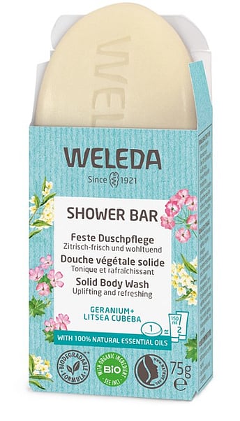 Shower Bar - Geranium + Litsea Cubeba