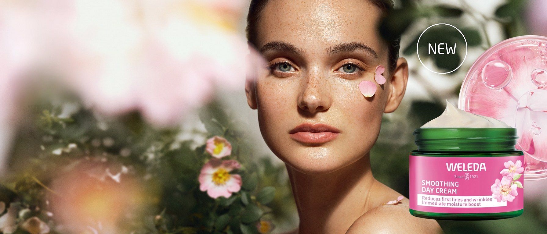 NEW! Smoothing Face Care Wild Rose & White Tea