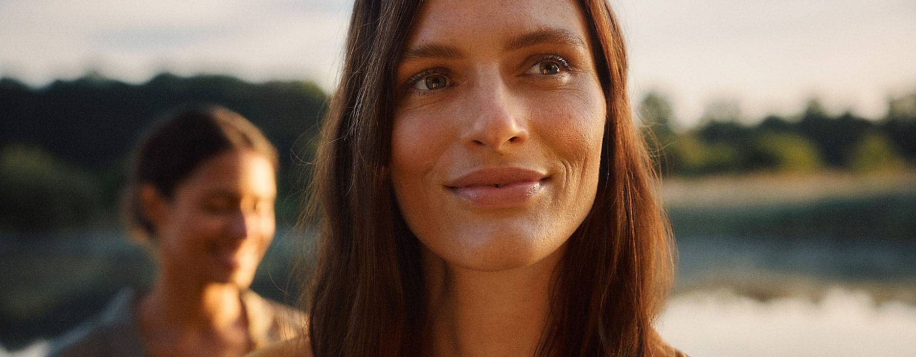 woman smiling