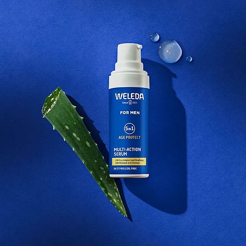 5in1 Multi-Action Serum with aloe plant