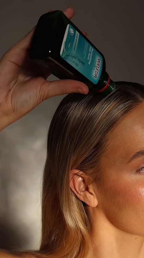 hair tonic application