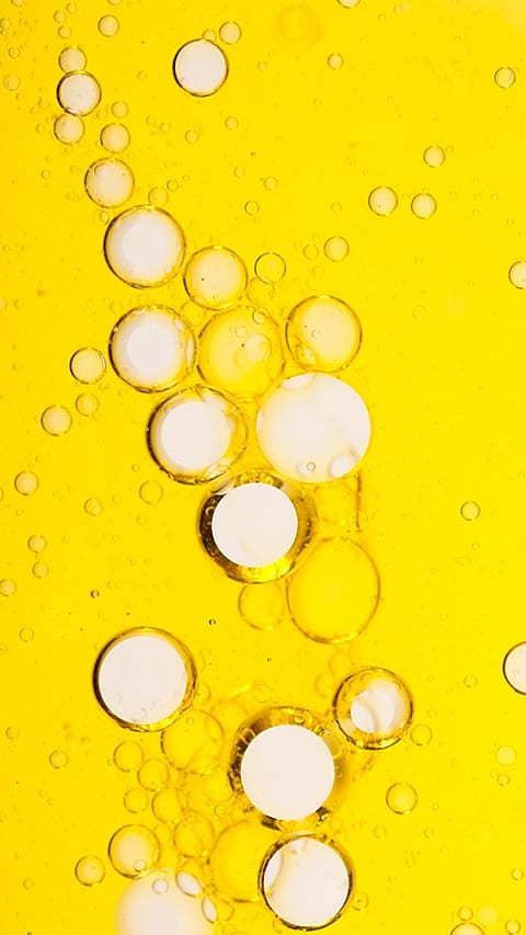 Oil droplets.