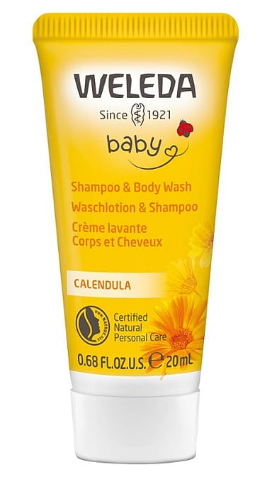 20ml Calendula Shampoo & Body Wash mini.