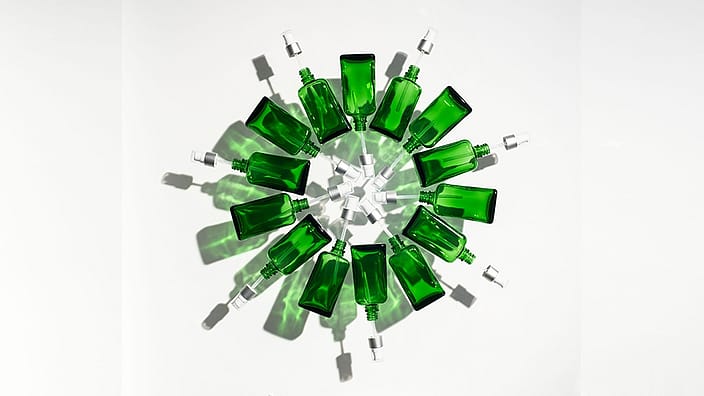 Glass bottles