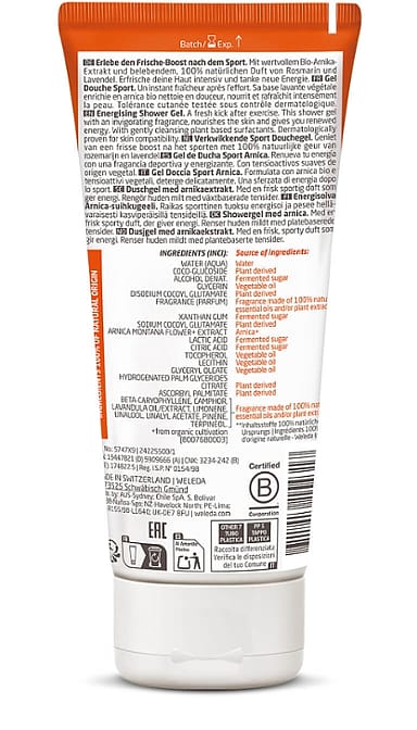 Arnica Sports Shower Gel