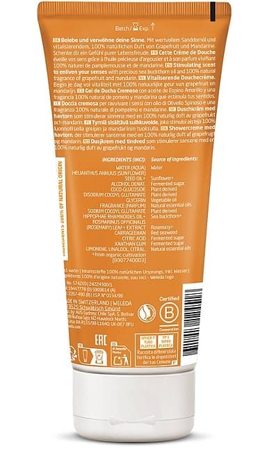 Vitality Body Wash - Sea Buckthorn
