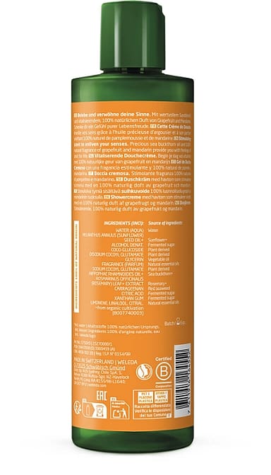 Vitality Shower Cream - Sea Buckthorn, 400ml