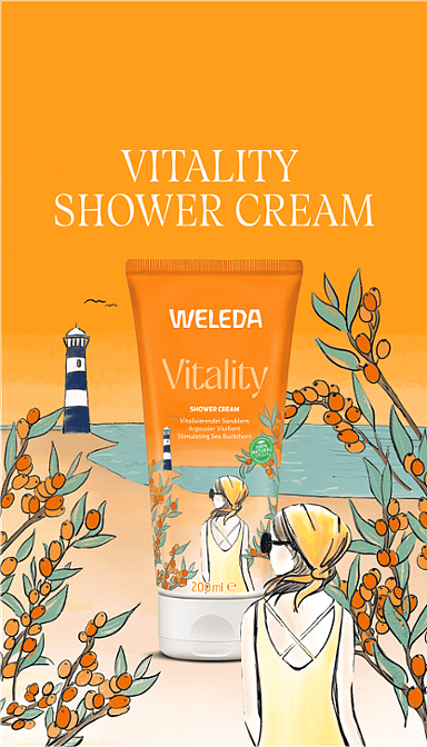 Vitality Body Wash - Sea Buckthorn