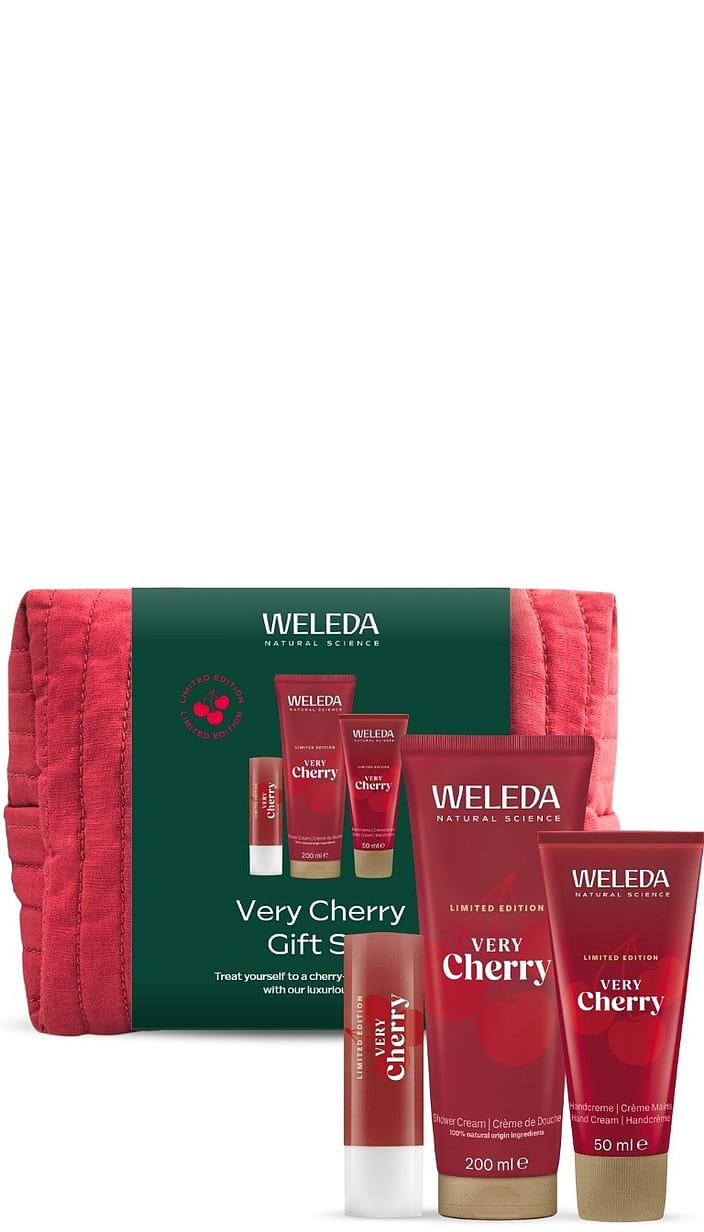Very Cherry Gift Set products and cotton bag