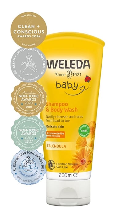 awards won by Calenduala Shampoo& Body Wash.