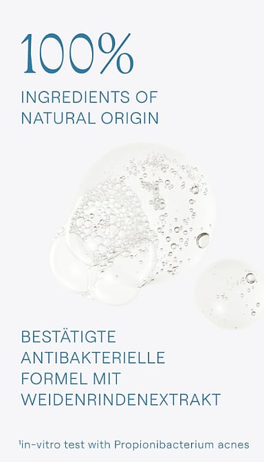 100% natural ingredients purifying gel cleanser