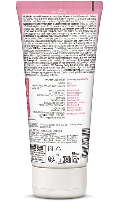 Aroma Spa Pampering Creamy Body Wash