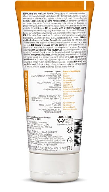 Vitality Body Wash - Sea Buckthorn