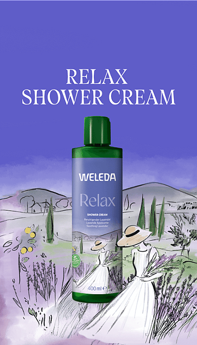 Relax Shower Cream - Lavender, 400ml