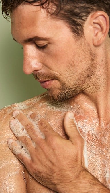 Men's Active Deodorant and Body Wash Set