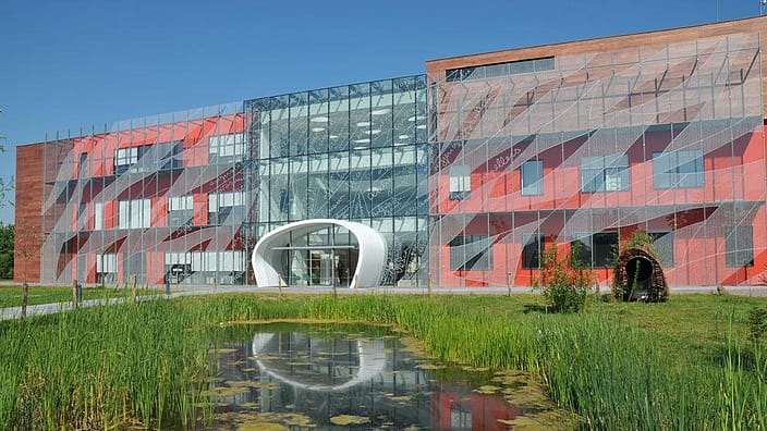 Weleda France Building in Huningue