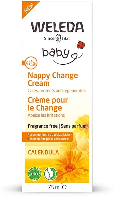 Calendula Nappy Change Cream, Fragrance Free