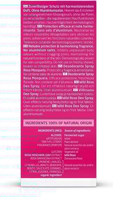 Floral Fresh Deodorant Spray – Wild Rose