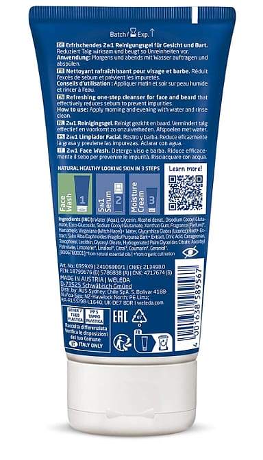 Men 2in1 Face Wash