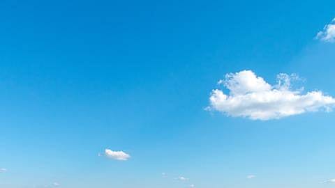 Blue sky and clouds