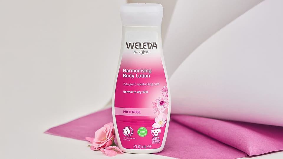 Free Harmonising Body Lotion - Wild Rose with orders over $130