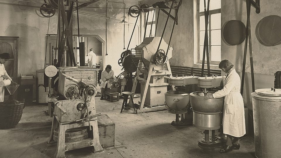 Weleda production facilities in germany