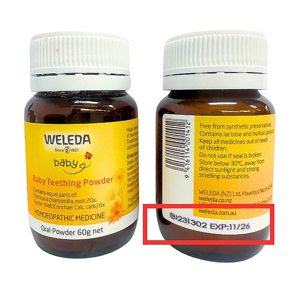 Product recall batch number (B)231302.