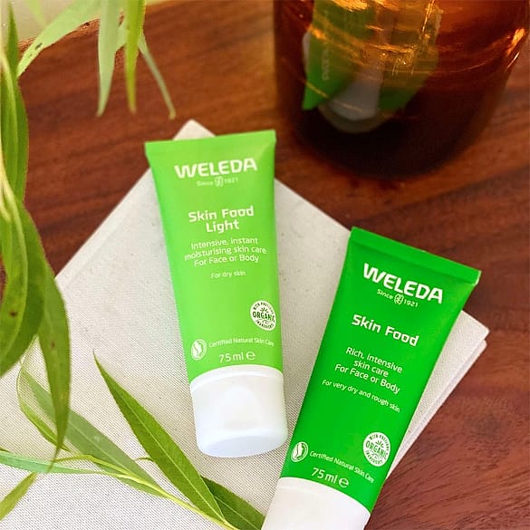 Weleda Skin Food Light and Skin Food Original