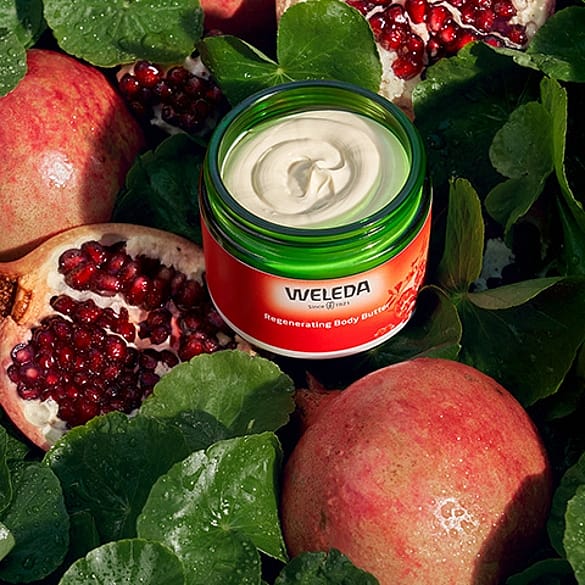 Pomegranate Body Butter open jar