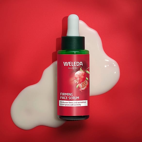 firming face serum pomegranate & maca peptides
