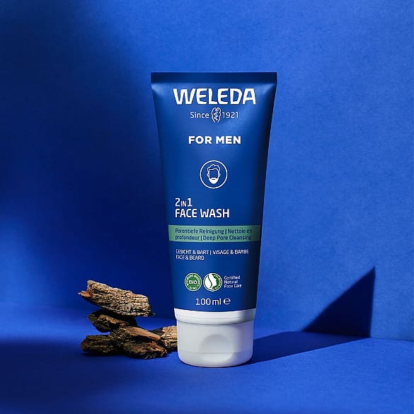 Weleda 2in1 Face Wash for men