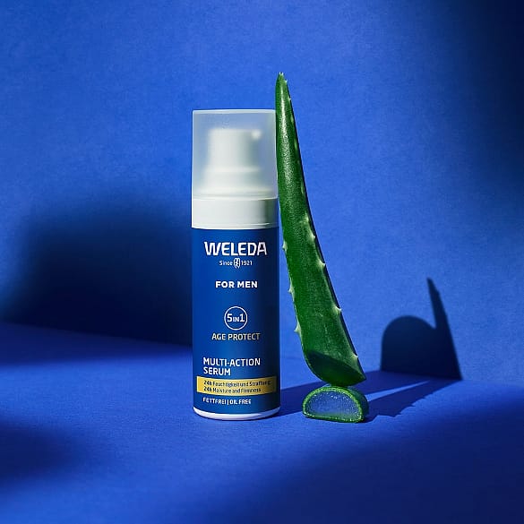 5in1 Multi-Action Serum with aloe plant