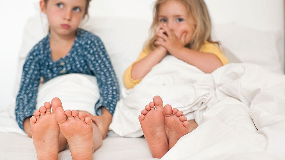 two little girls