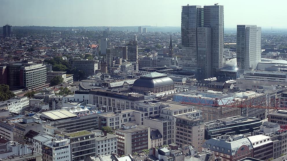 city from above
