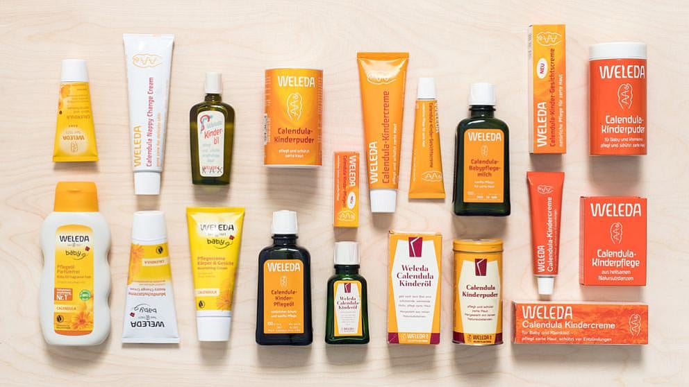 Weleda calendula products