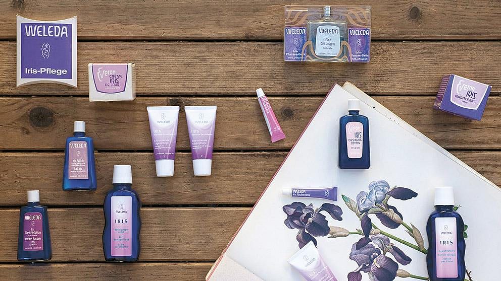 Weleda iris products