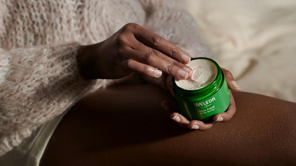 Skin Food Body Butter application