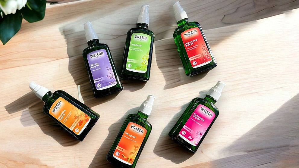 Weleda Natural Body Oils.