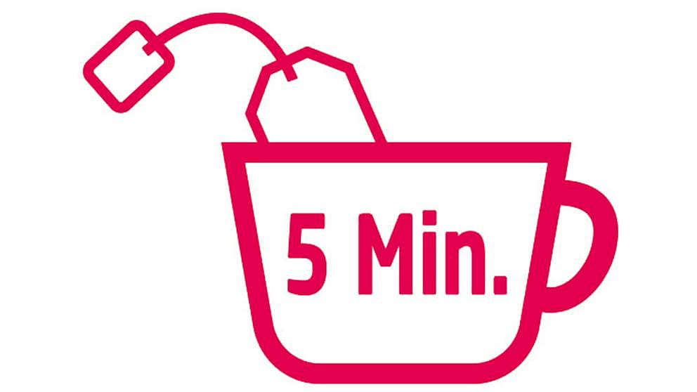 Nursing tea bag steep time