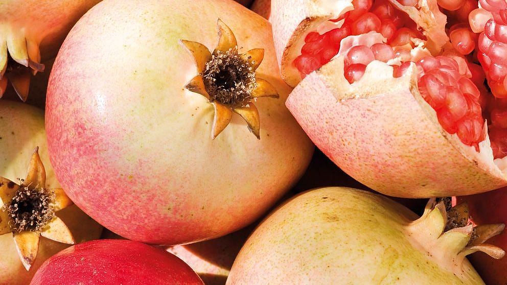 Pomegranate fruits