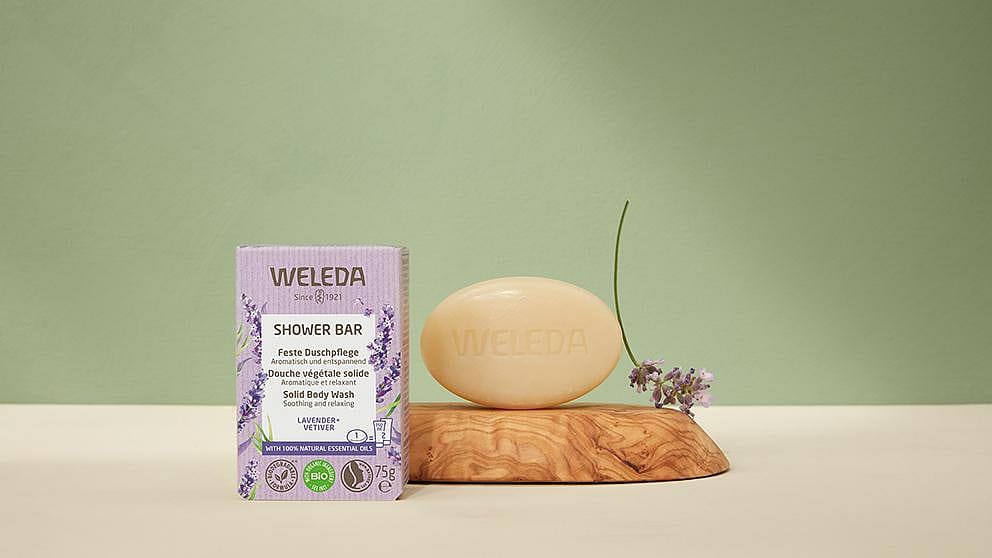 Shower Bar lavender and vetiver