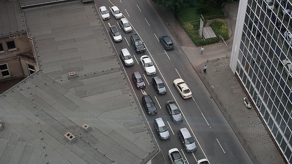 Traffic jam.