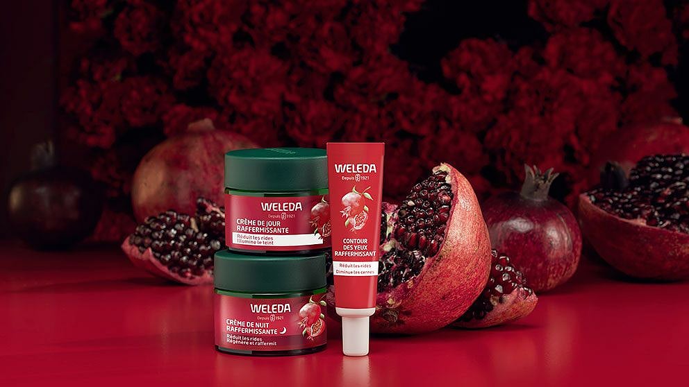 Firming Pomegranate & Maca Peptides Day Cream, Night Cream and Eye Cream