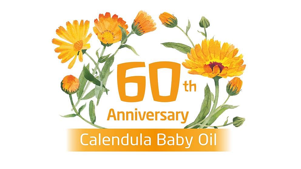 60 years of weleda calendula baby oil